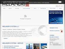 Tablet Screenshot of melandrisystem.it